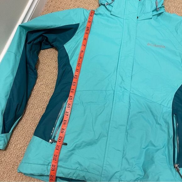 Columbia Powderhouse II Winter Ski Coat in Turquoise - S - Picture 12 of 14